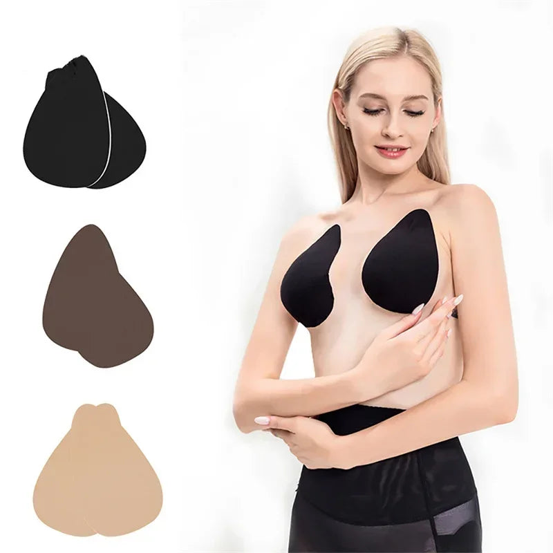 Push Up Invisible Bra Lift Tape Breast Petals Women Nipple Cover Chest Stickers Adhesive Bras Bust Lifter Intimate Accessories